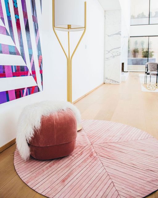 Interior design tips - where to place your cowhide rug