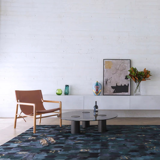 How to Combine Area Rugs in an Open Floor Plan