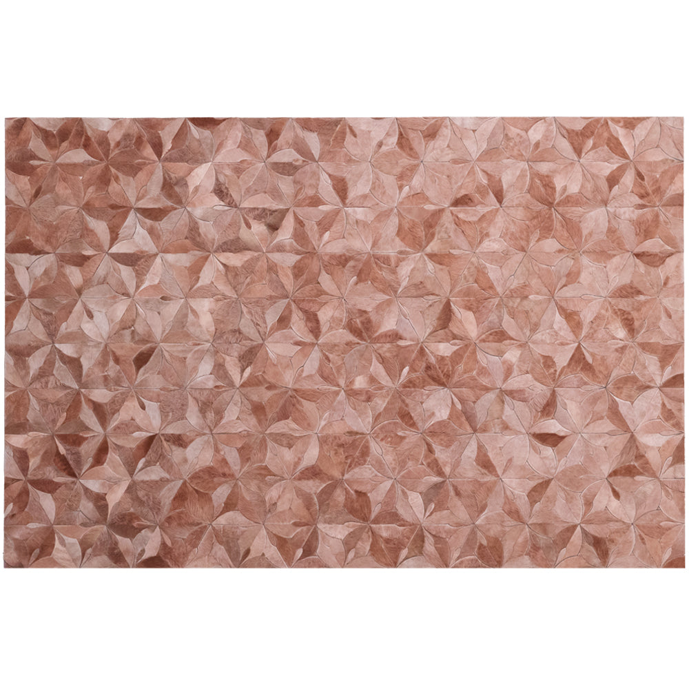 Flores Rectangle Rug - Pink Clay