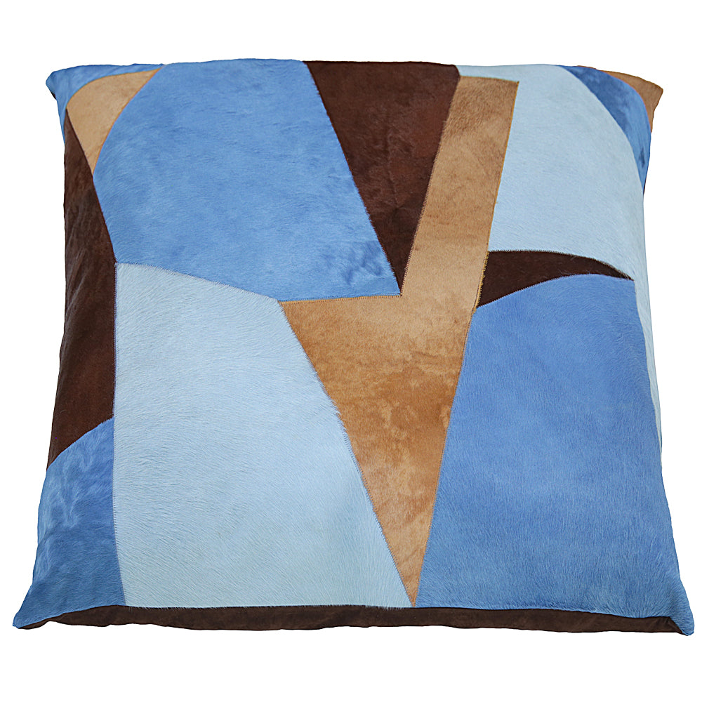 Fragments Cushion - Blue