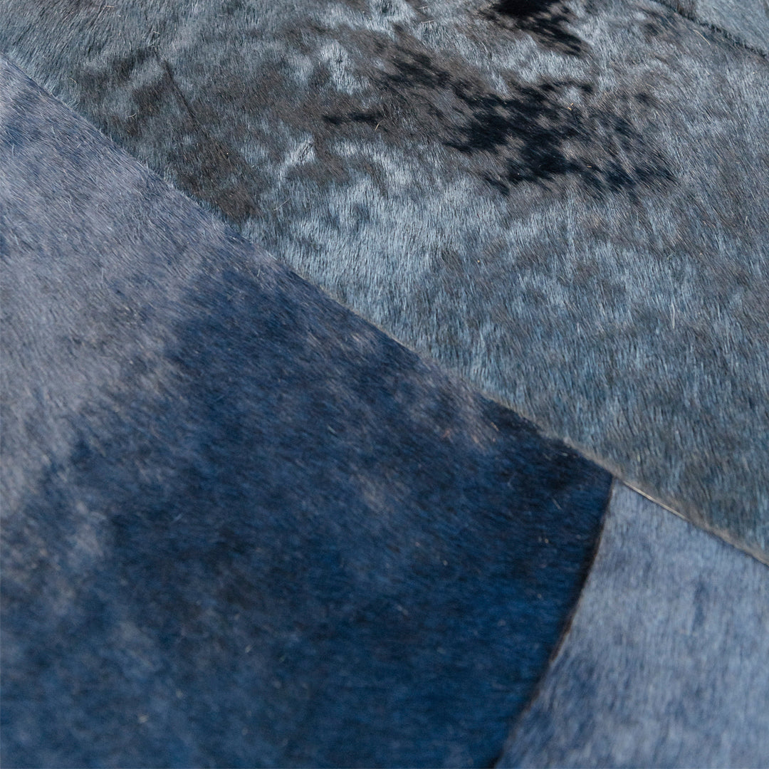 Shibori Rectangle Rug - Blue