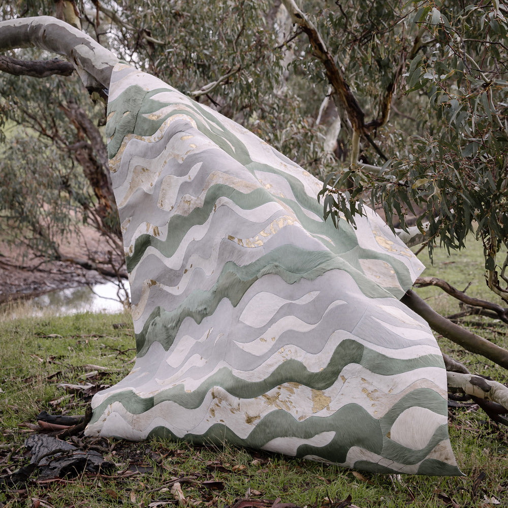 Susurro Greyed Jade 6’7” x 9’8” - 2m x 3m