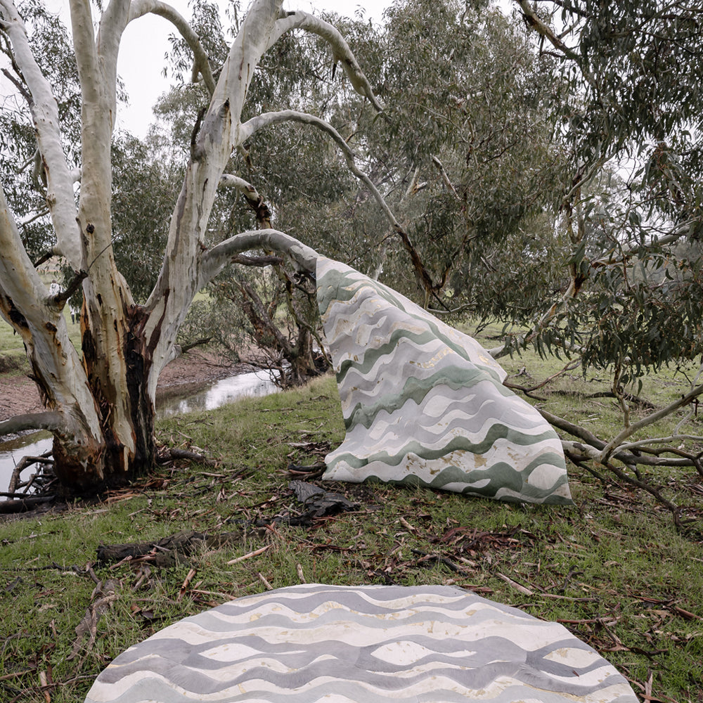 Susurro Greyed Jade 6’7” x 9’8” - 2m x 3m