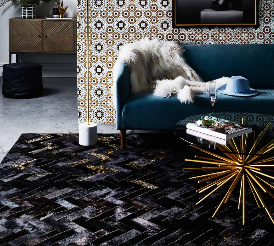 Estrella Rug - Black