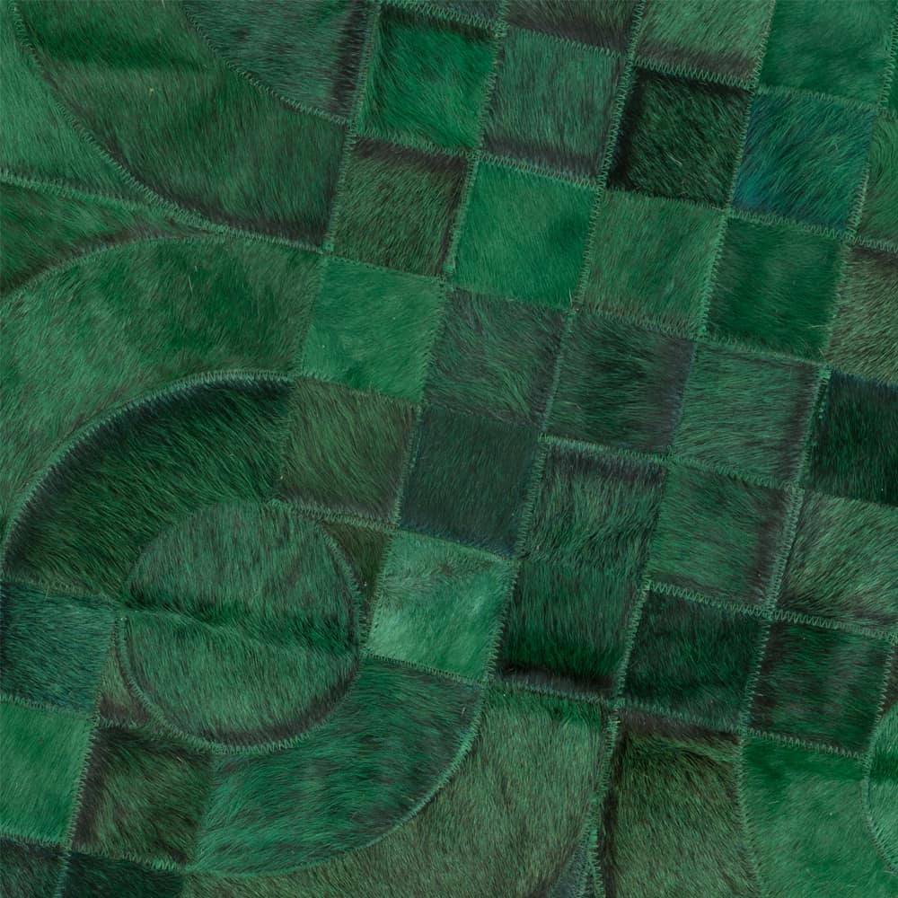 Optico Rug - Forrest Green