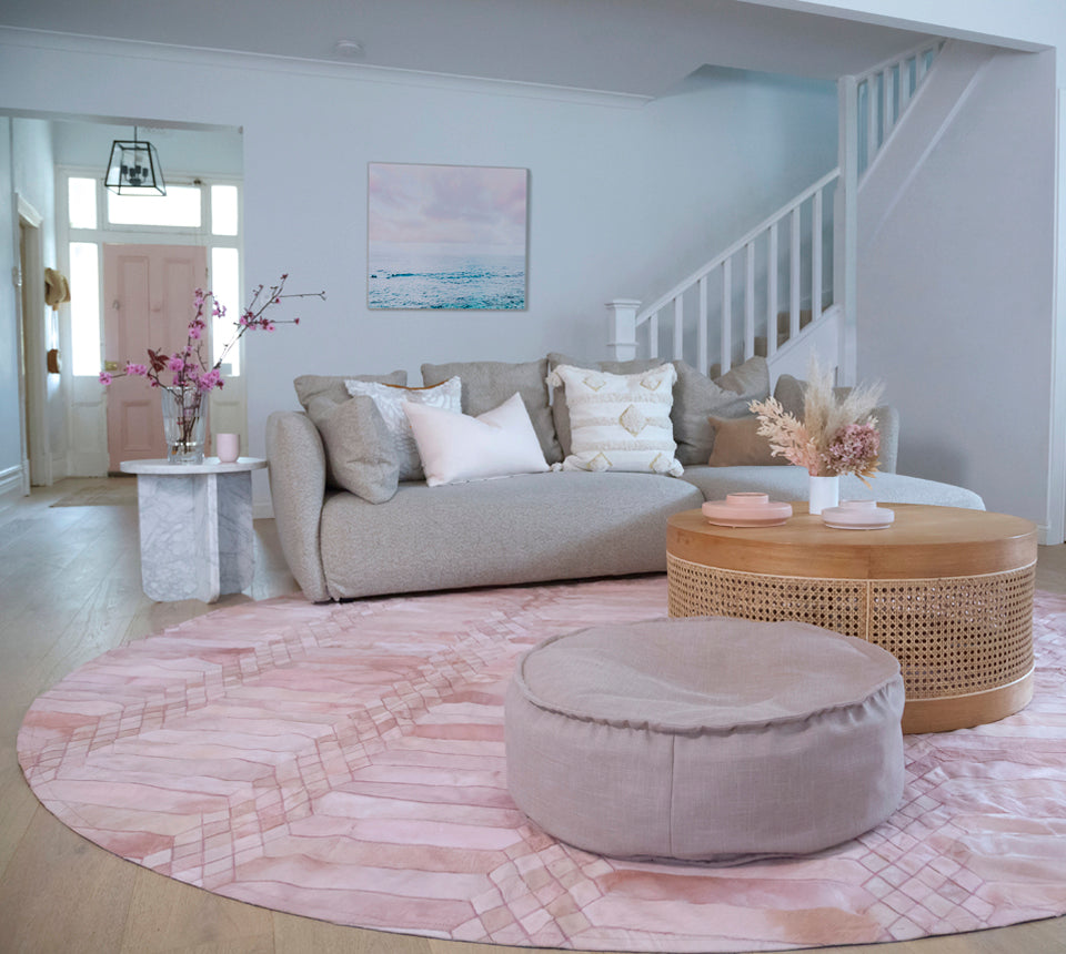 Largo Rug Circulo - Pink