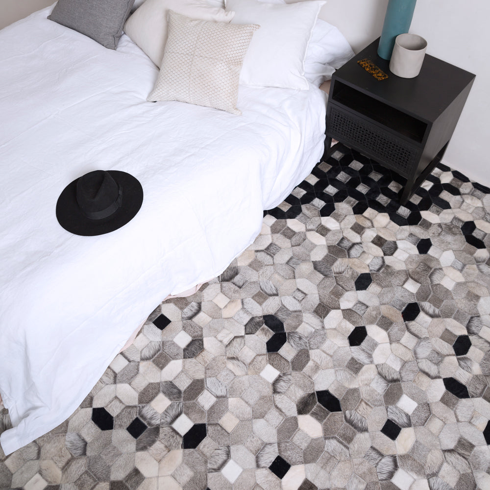 Trellis Rug - Black