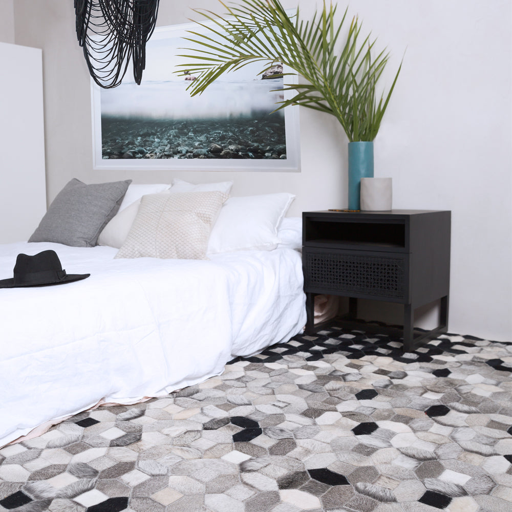 Trellis Rug - Black