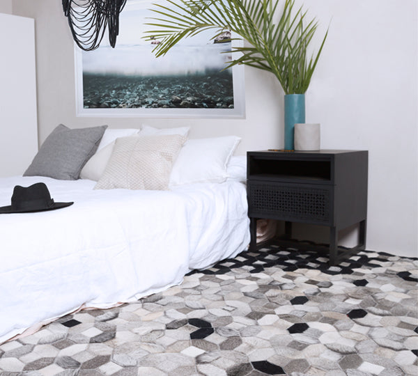 Trellis Rug - Black