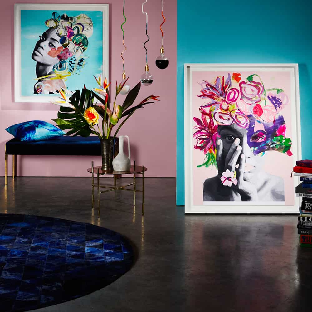 Trilogia Rug Circulo - Midnight Blue