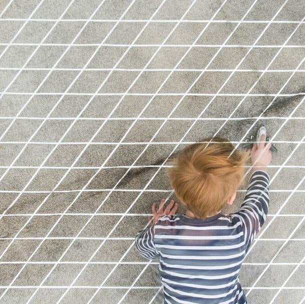 Arlequin Hide - Grey Base 7' x 7' - 4m2