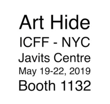 Art Hide ICFF NYC 2019 - Booth 1132