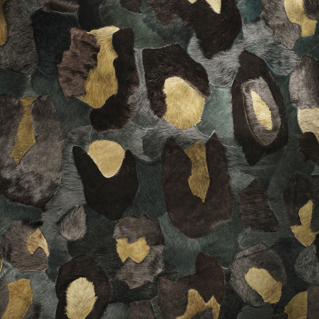 Amur Teal, Olive & Black Sample