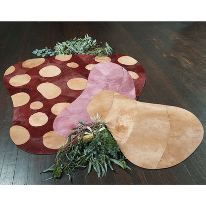 Funghi Rug - Red
