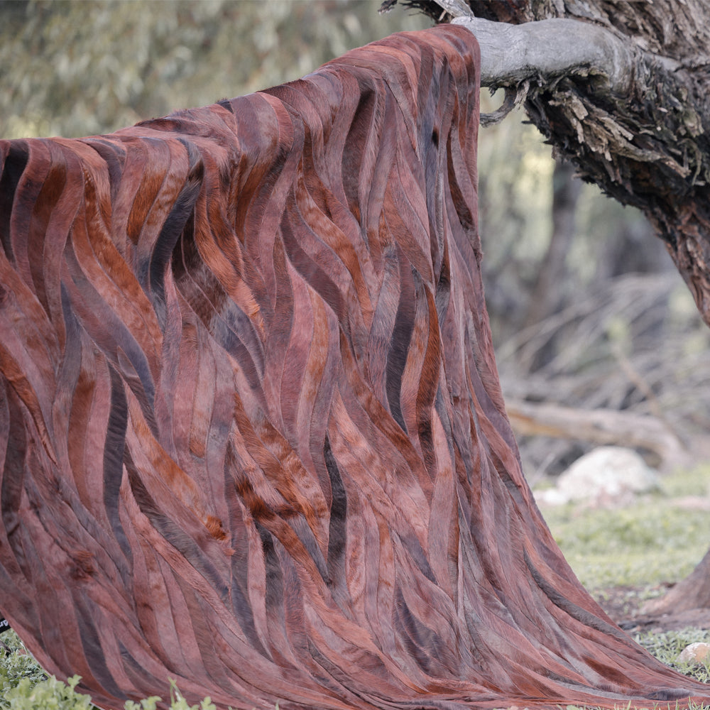 Onda Rug in Russet 6’7” x 9’8”