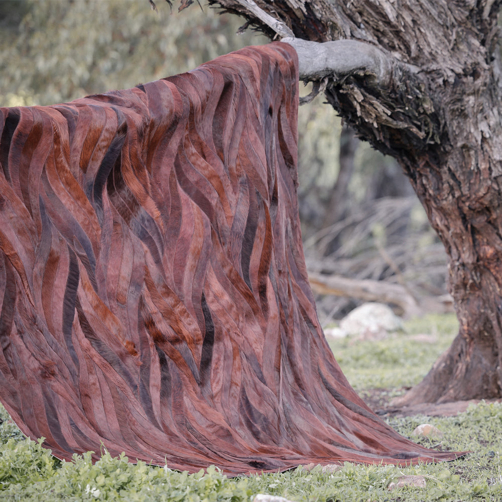 Onda Rug in Russet 6’7” x 9’8”