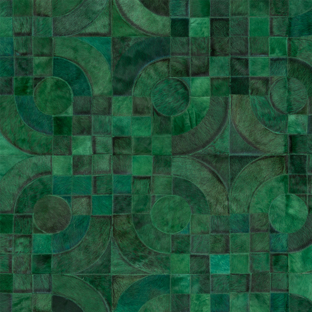 Optico Rug - Forest Green 10' x 14'