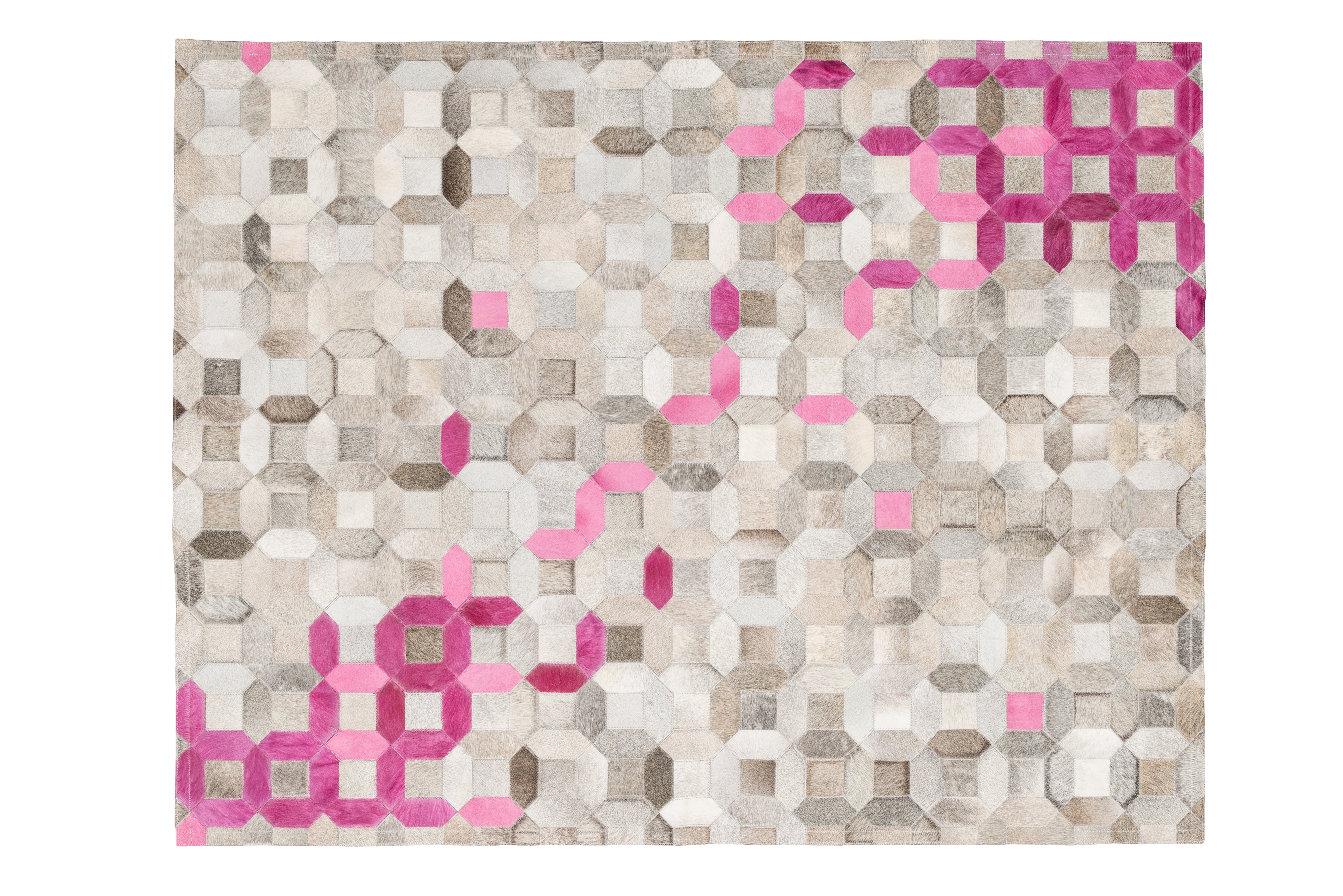 Pink Rup Pattern Trellis Rug - Pink – arthiderugs