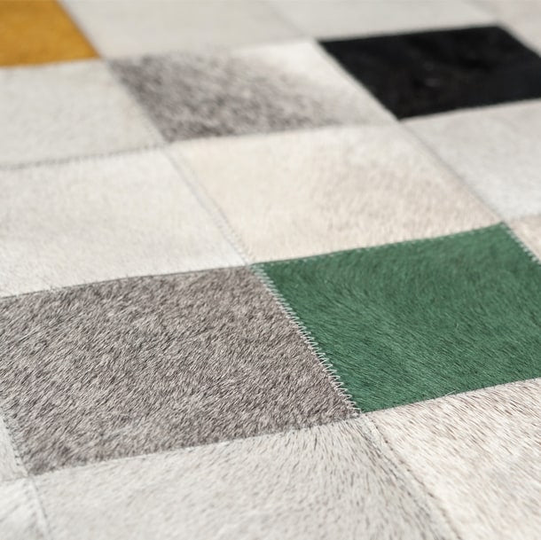Falling Squares Rug - Verde – arthiderugs